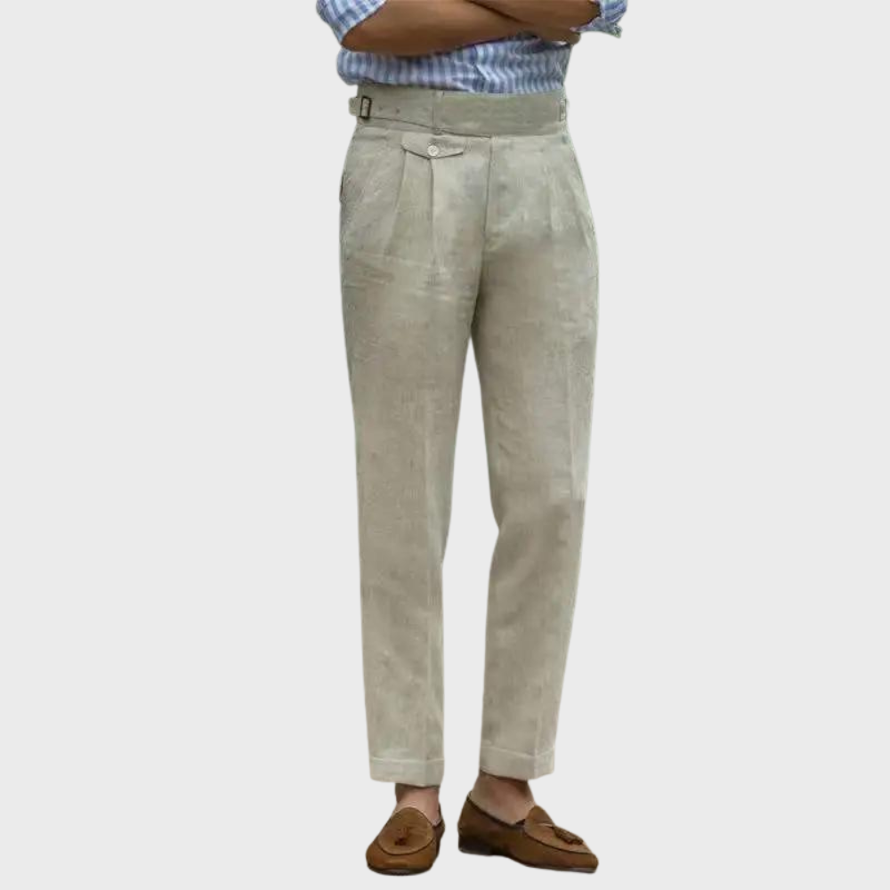 Trousers Federico Linen VES - No.1