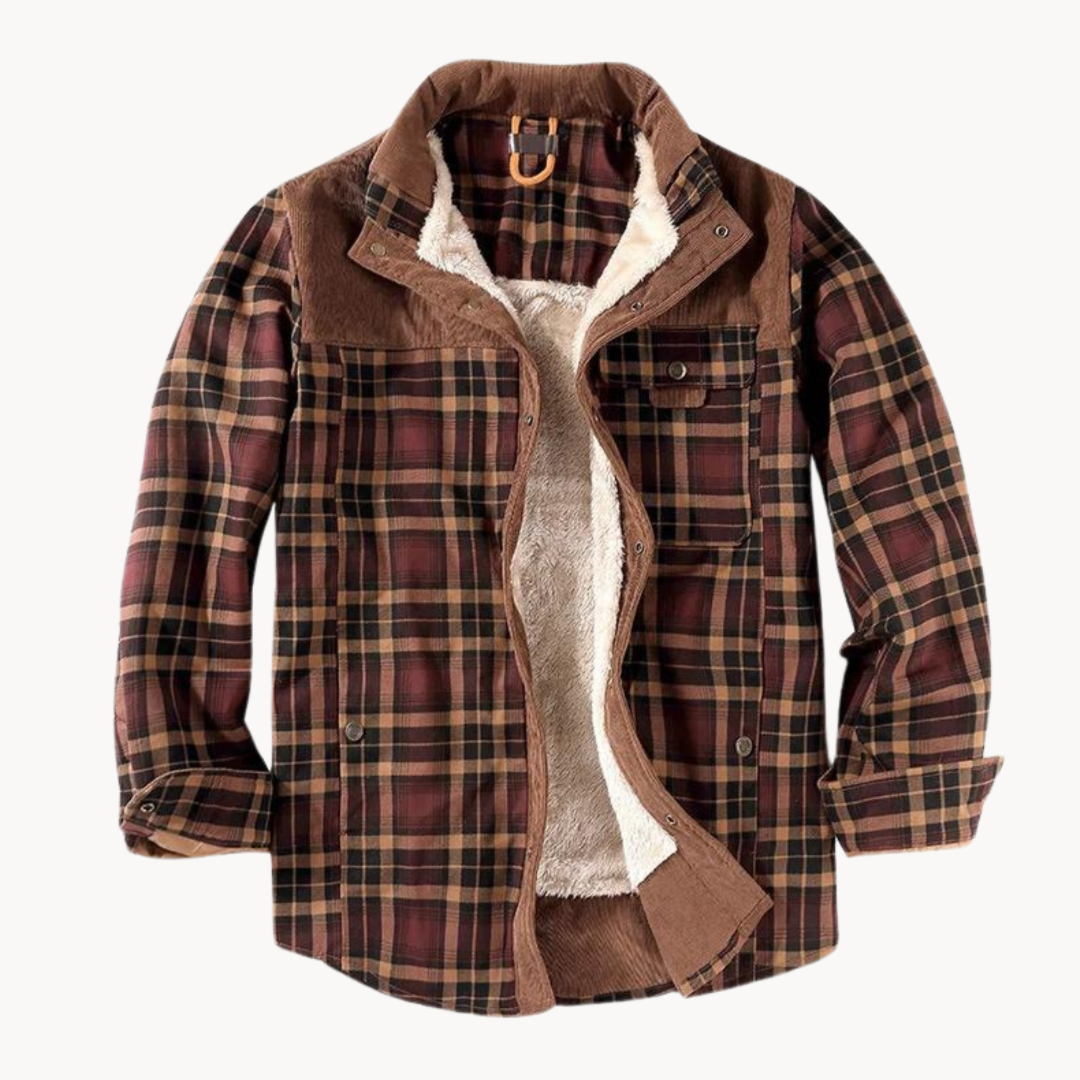 Jacket Ernesto Plaid Fleece-Lined VES - No.1