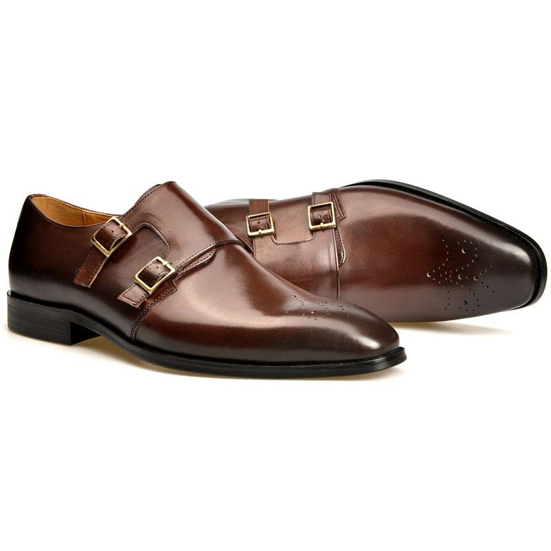 Monkstrap Henry Brogued Sutle VES – č. 7