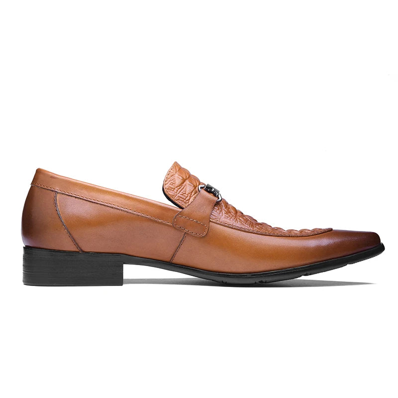 Loafer Arthur Apricot Embossed VES - No. 61