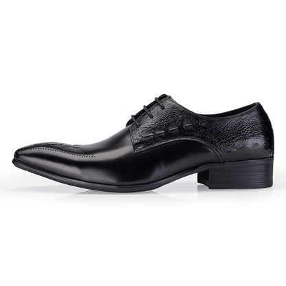 Derby Sydney Croc Embossed Brogued VES – Nr. 6