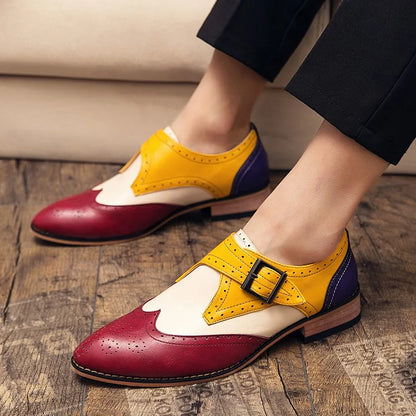 Monkstrap Henry Mehrfarbiges VES – Nr.9 