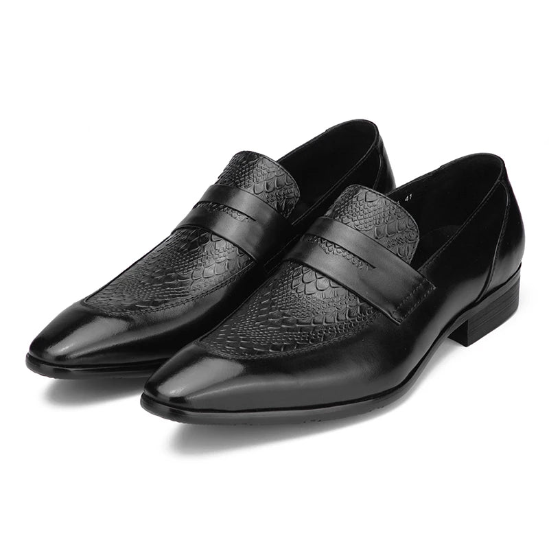 Loafer Arthur Apricot Embossed VES - č. 15