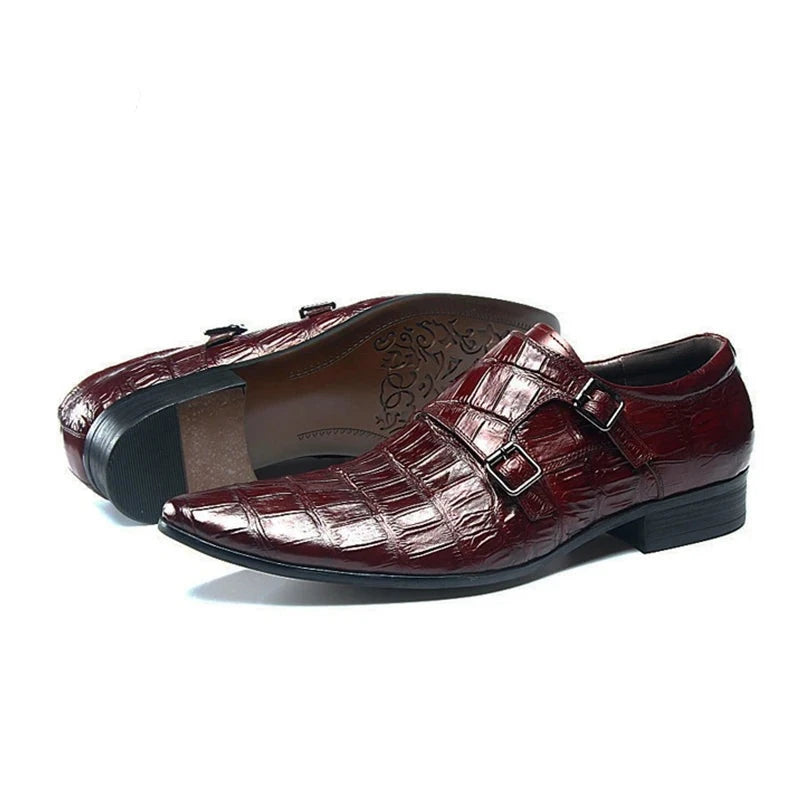 Monkstrap Carl Embossed Special Ves - č. 33