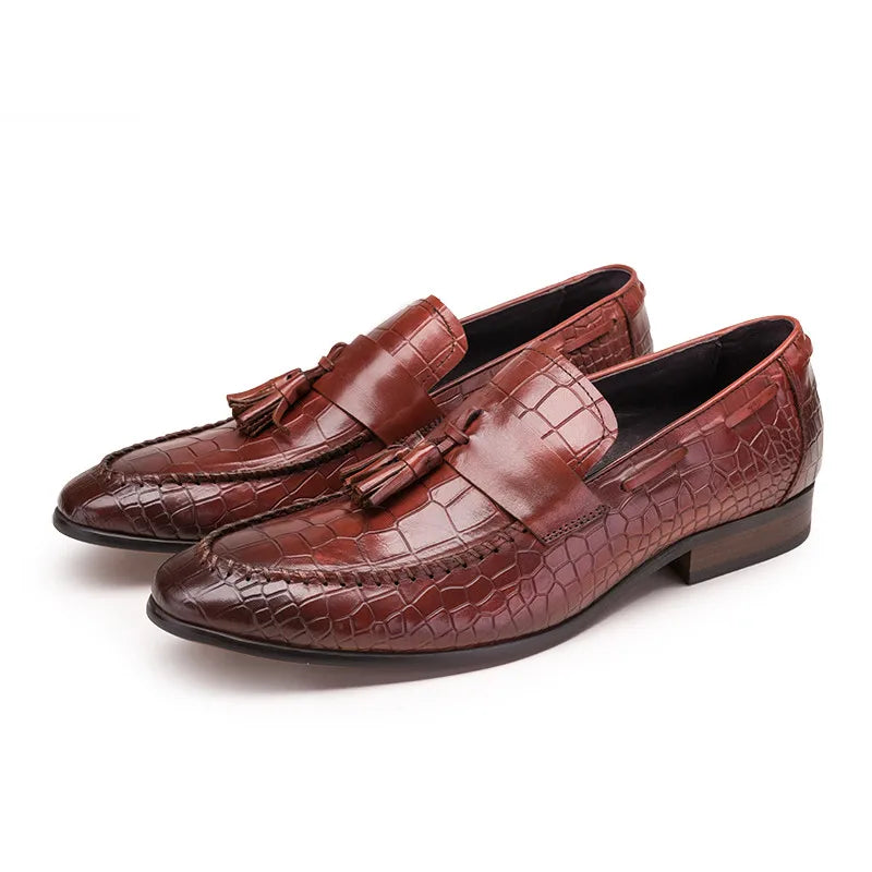 Loafer William Croc Embossed VES - č. 34