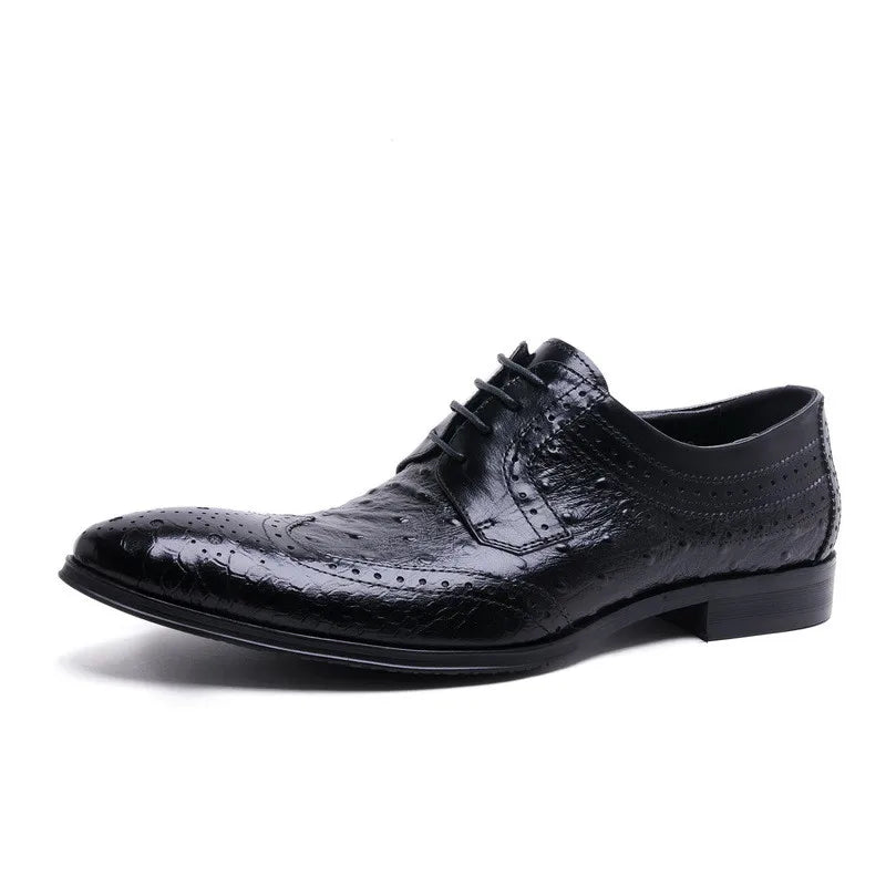 Derby Arthur Brogued Embossed VES - No. 32