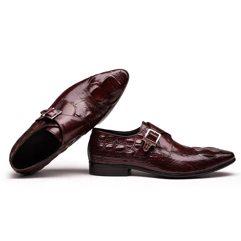 Monkstrap Percy Croc Embossed VES – Nr. 34