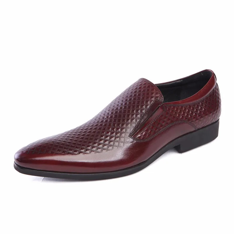 Loafer Hugh Embossed Solid Ves - č. 5