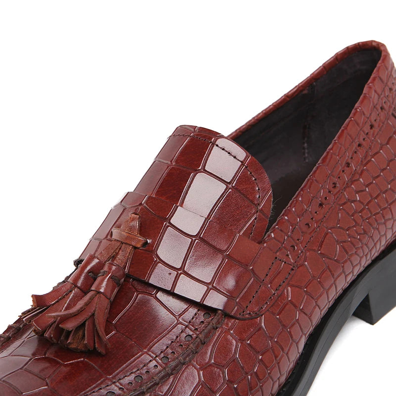 Loafer James Croc Embossed VES - č. 16