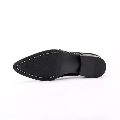 Monkstrap Charles Croc Embossed VES - No. 29