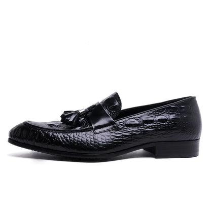 Loafer James Croc Embossed Tasseled VES - No. 54