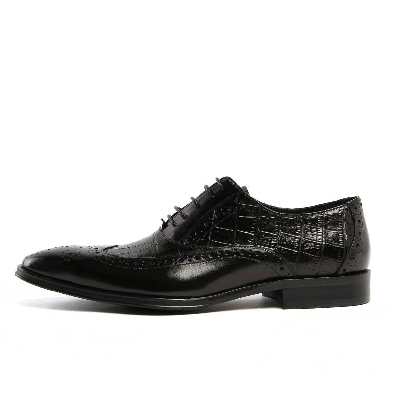 Oxford William Embossed Brogued Classic VES - No. 65