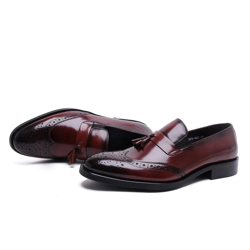 Loafer Henry Brogued Quasten VES – Nr. 17