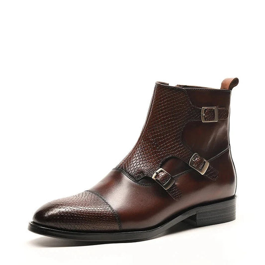 Boots Henry Embossed Triple Buckle VES - No. 3