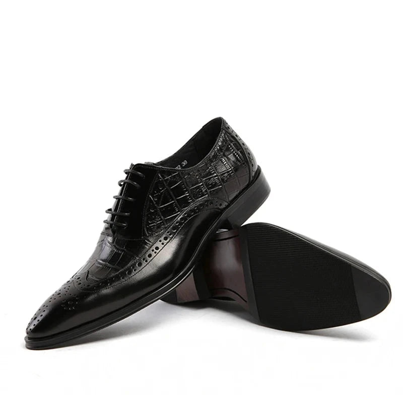 Oxford William Embossed Brogued Classic VES – č. 65