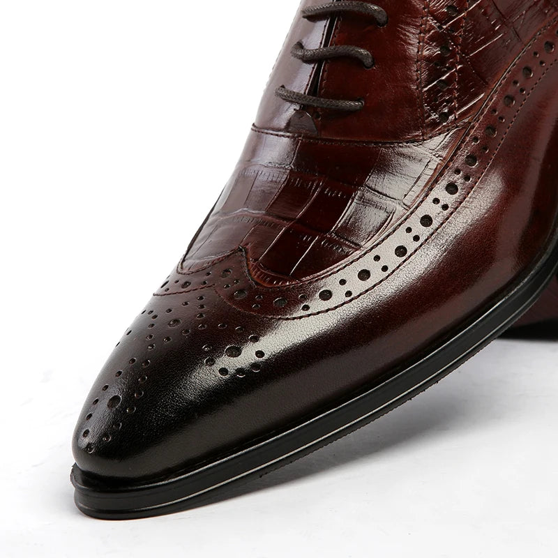 Oxford William Embossed Brogued Classic VES - No. 65