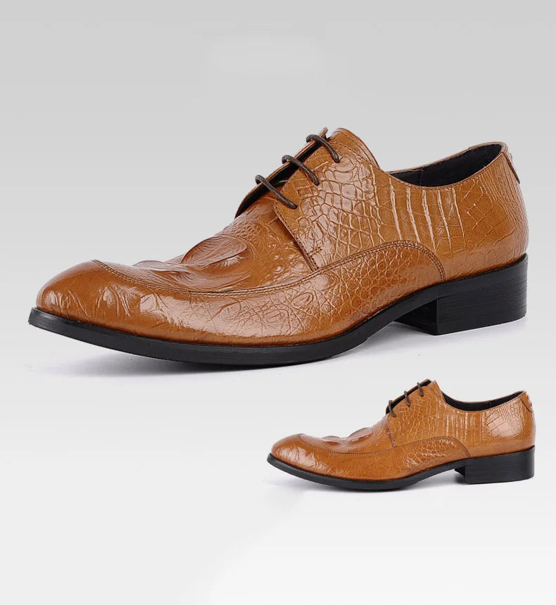 Derby Charles Croc Embossed VES - č. 20