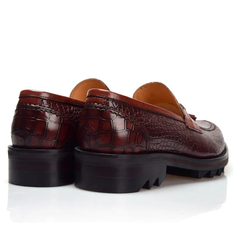 Loafer James Croc Embossed VES - č. 89