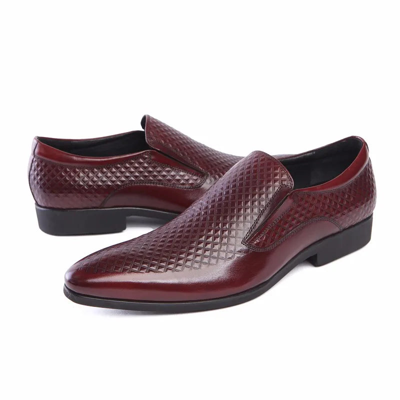 Loafer Hugh Embossed Solid Ves - č. 5