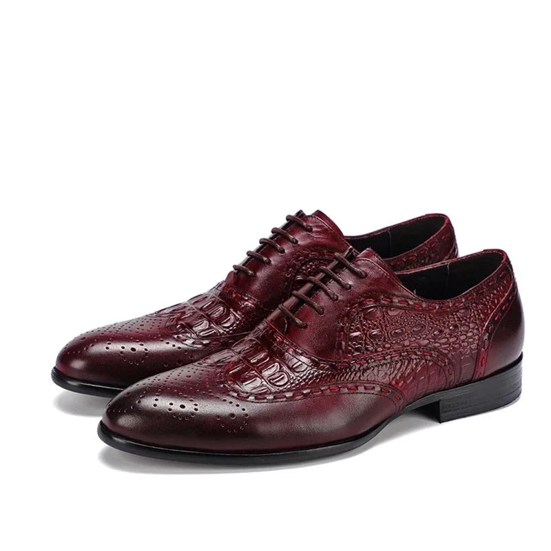 Oxford Ronald Embossed Brogued VES - No. 16