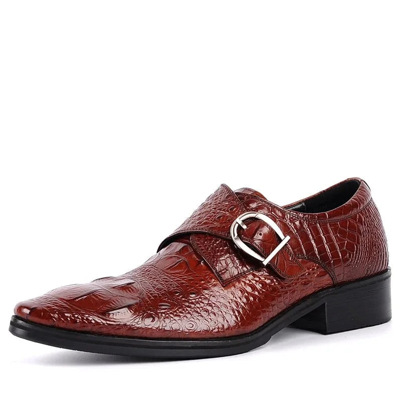 Monkstrap Harry Croc Embossed VES - No. 11