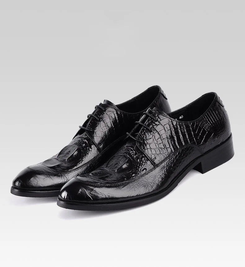 Derby Charles Croc Embossed VES - č. 20