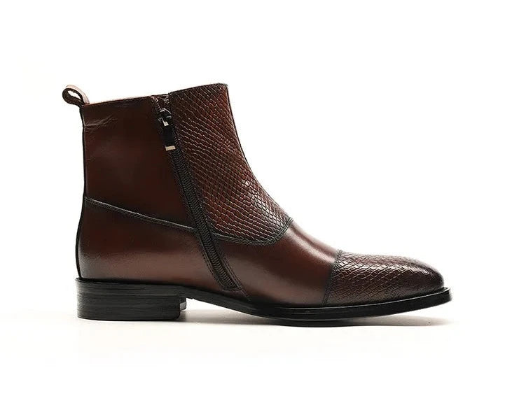 Boots Henry Embossed Triple Buckle VES - No. 3