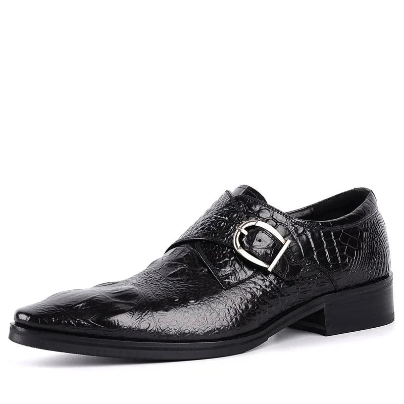 Monkstrap Harry Croc Embossed VES - č. 11