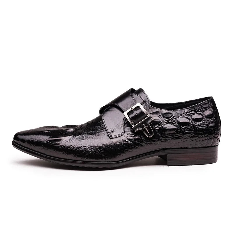 Monkstrap Percy Croc Embossed VES – Nr. 34