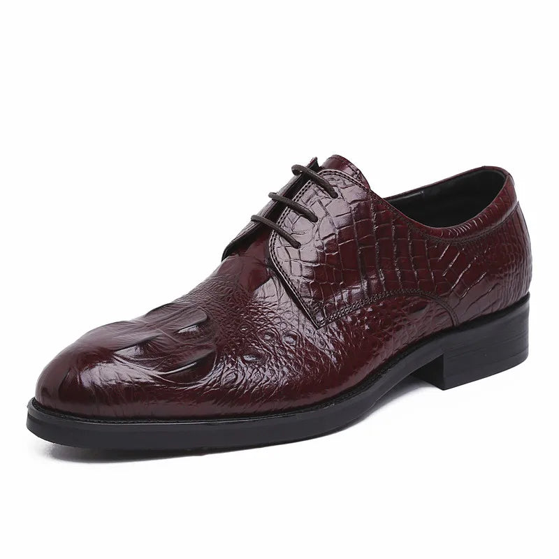 Derby Charles Croc Embossed VES - No. 4