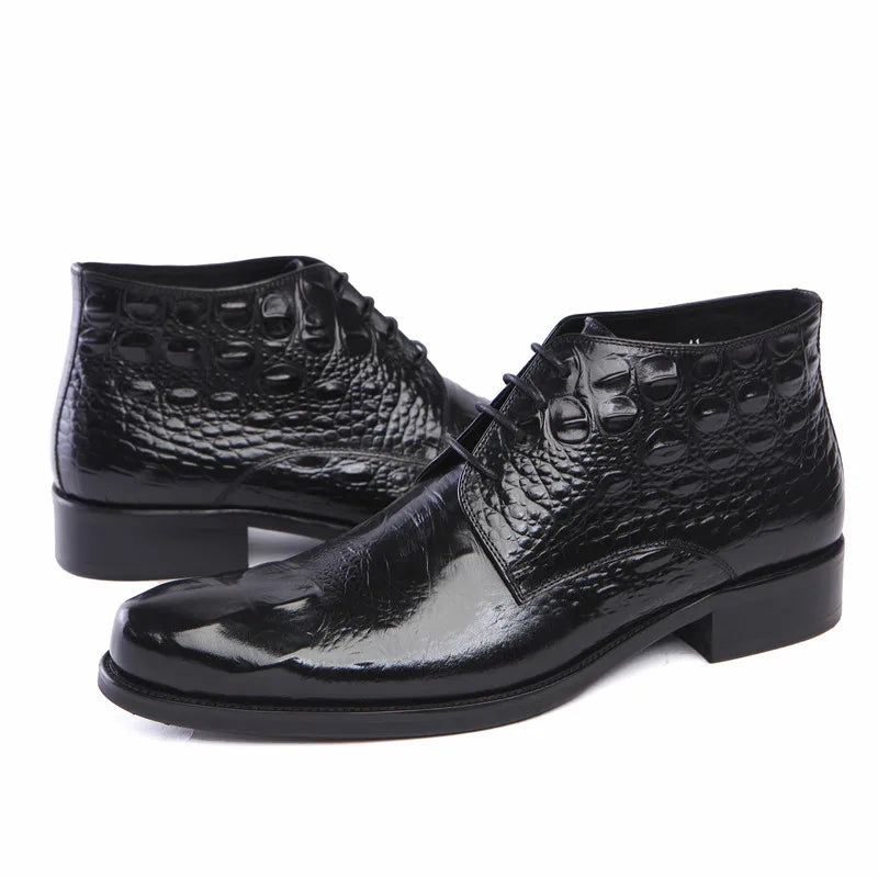 Boty Harold Croc Embossed VES - č. 33