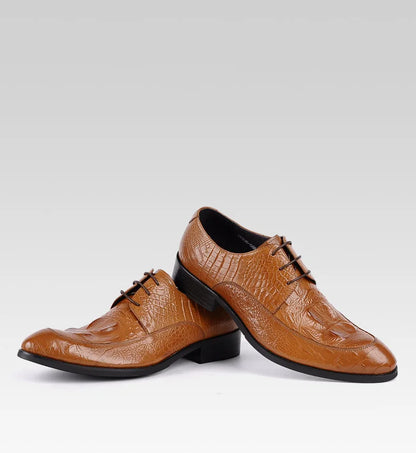 Derby Charles Croc Embossed VES - č. 20