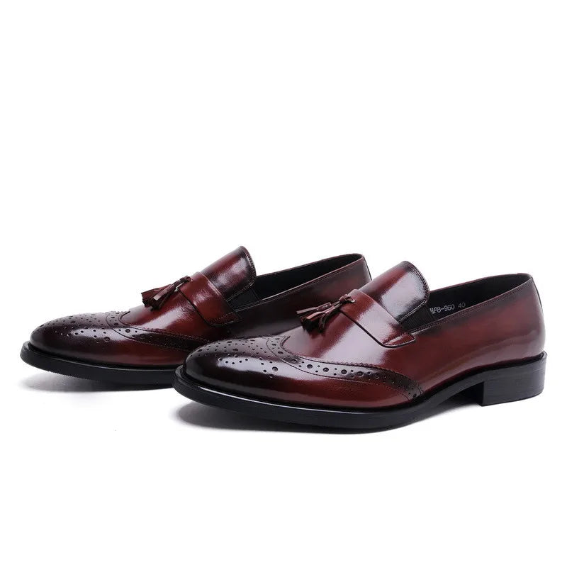 Loafer Henry Brogued Quasten VES – Nr. 17