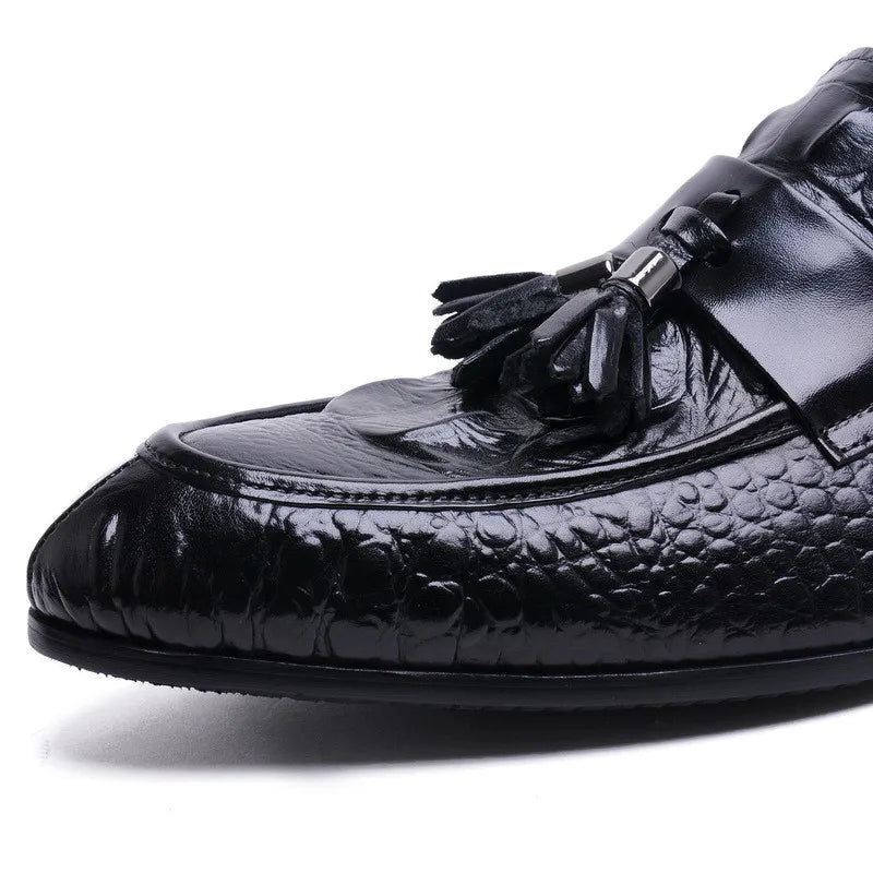 Loafer James Croc Embossed Quasten VES – Nr. 54