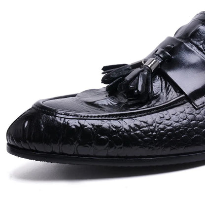 Loafer James Croc Embossed Tasseled VES - č. 54