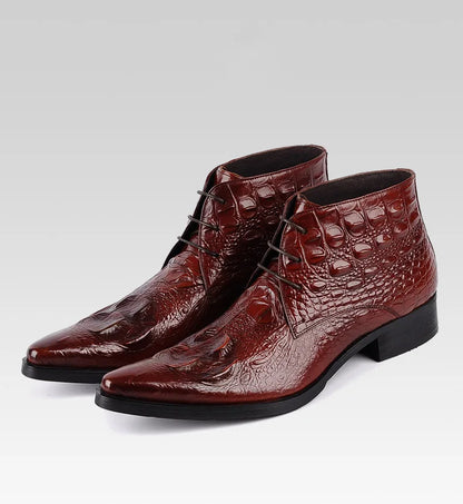 Boty Carlton Croc Embossed VES - č. 5