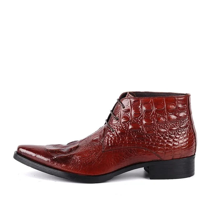 Boots Carlton Croc Embossed VES - No. 5