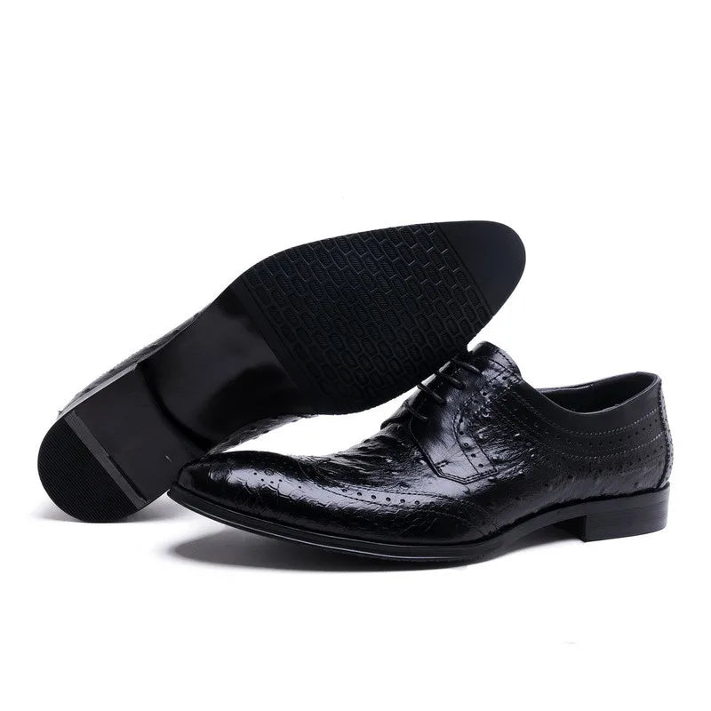 Derby Arthur Brogued Embossed VES - No. 32