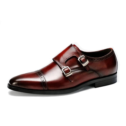 Monkstrap Harold Patina Brogued VES - č. 13