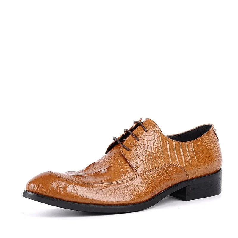 Derby Charles Croc Embossed VES - č. 20