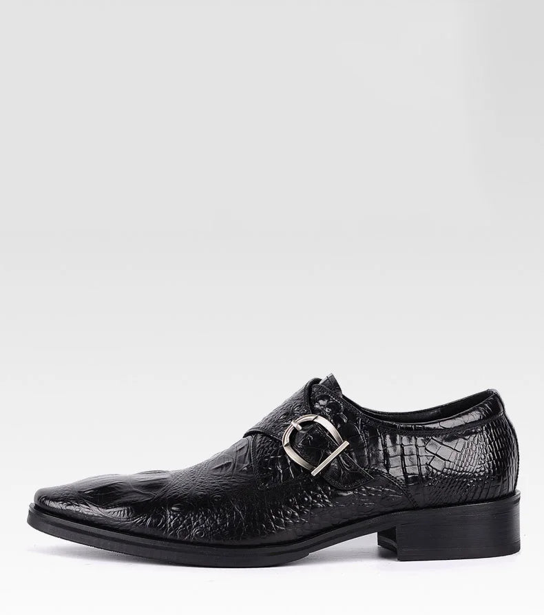 Monkstrap Harry Croc Embossed VES - No. 11