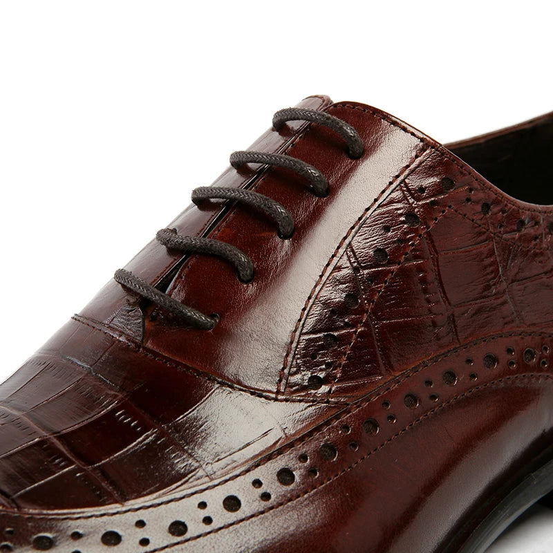 Oxford William Embossed Brogued Classic VES – č. 65