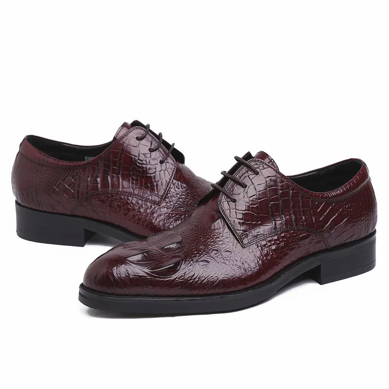 Derby Charles Croc Embossed VES - No. 4