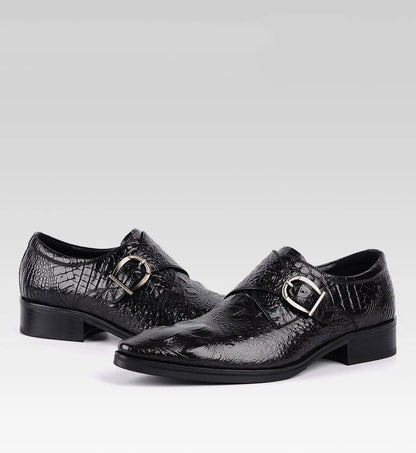 Monkstrap Harry Croc Embossed VES - No. 11