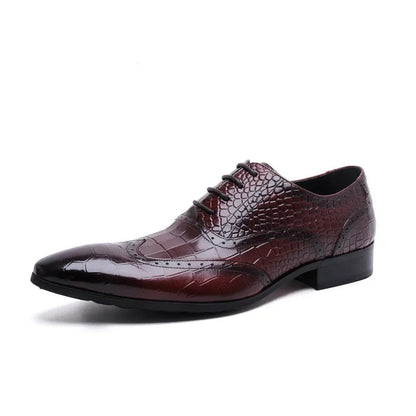 Oxford Harvey Croc Embossed VES - No. 9