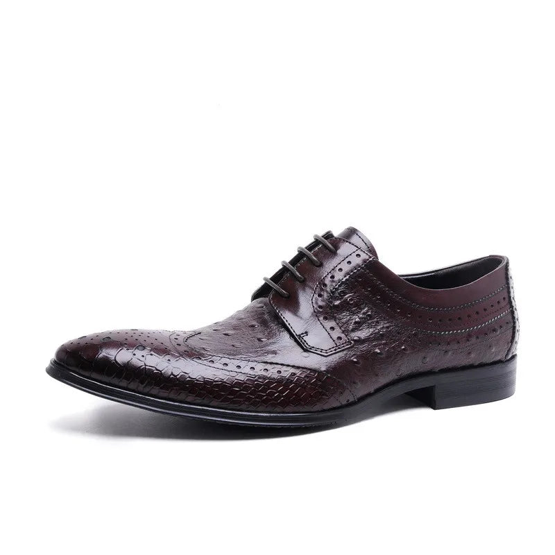 Derby Arthur Brogued Embossed VES - No. 32