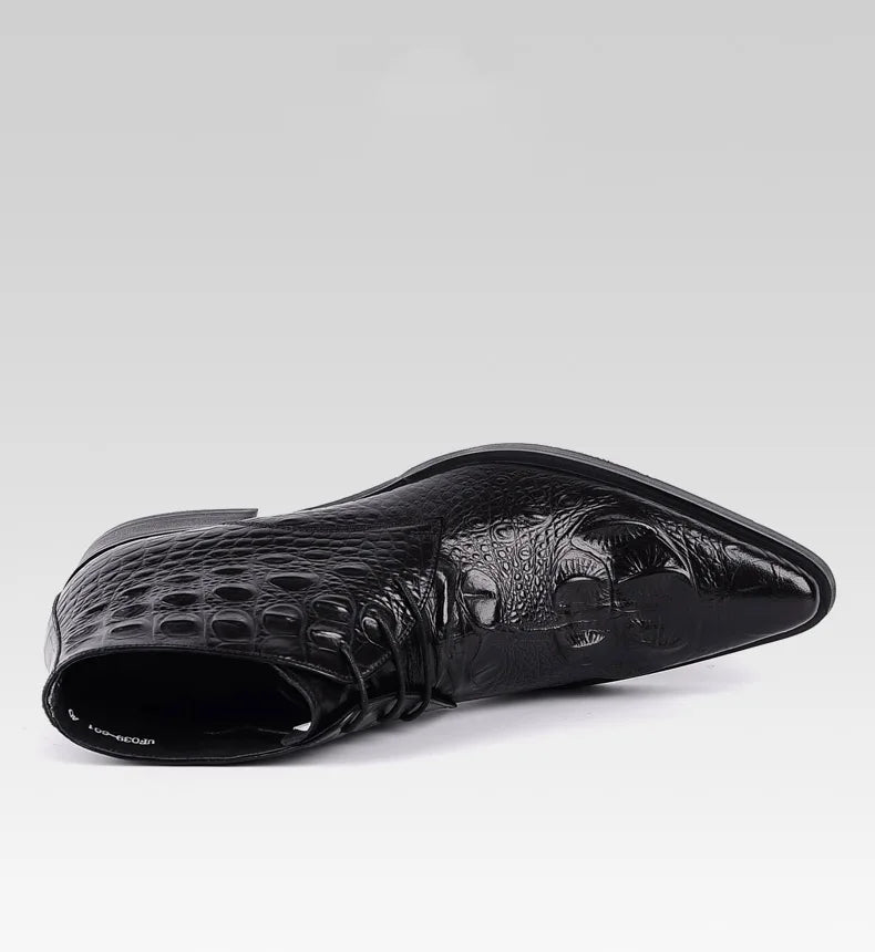 Boots Carlton Croc Embossed VES - No. 5