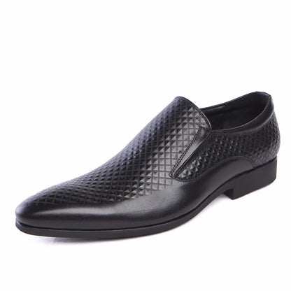 Loafer Hugh Embossed Solid Ves - č. 5