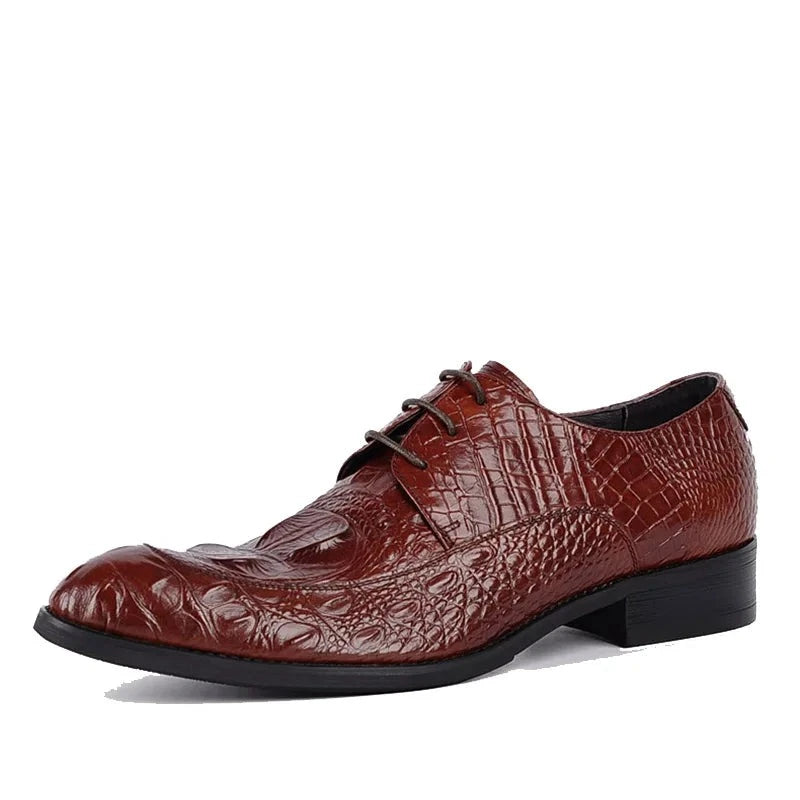 Derby Charles Croc Embossed VES - č. 20