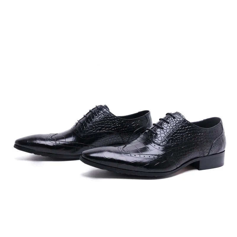 Oxford Harvey Croc Embossed VES - No. 9